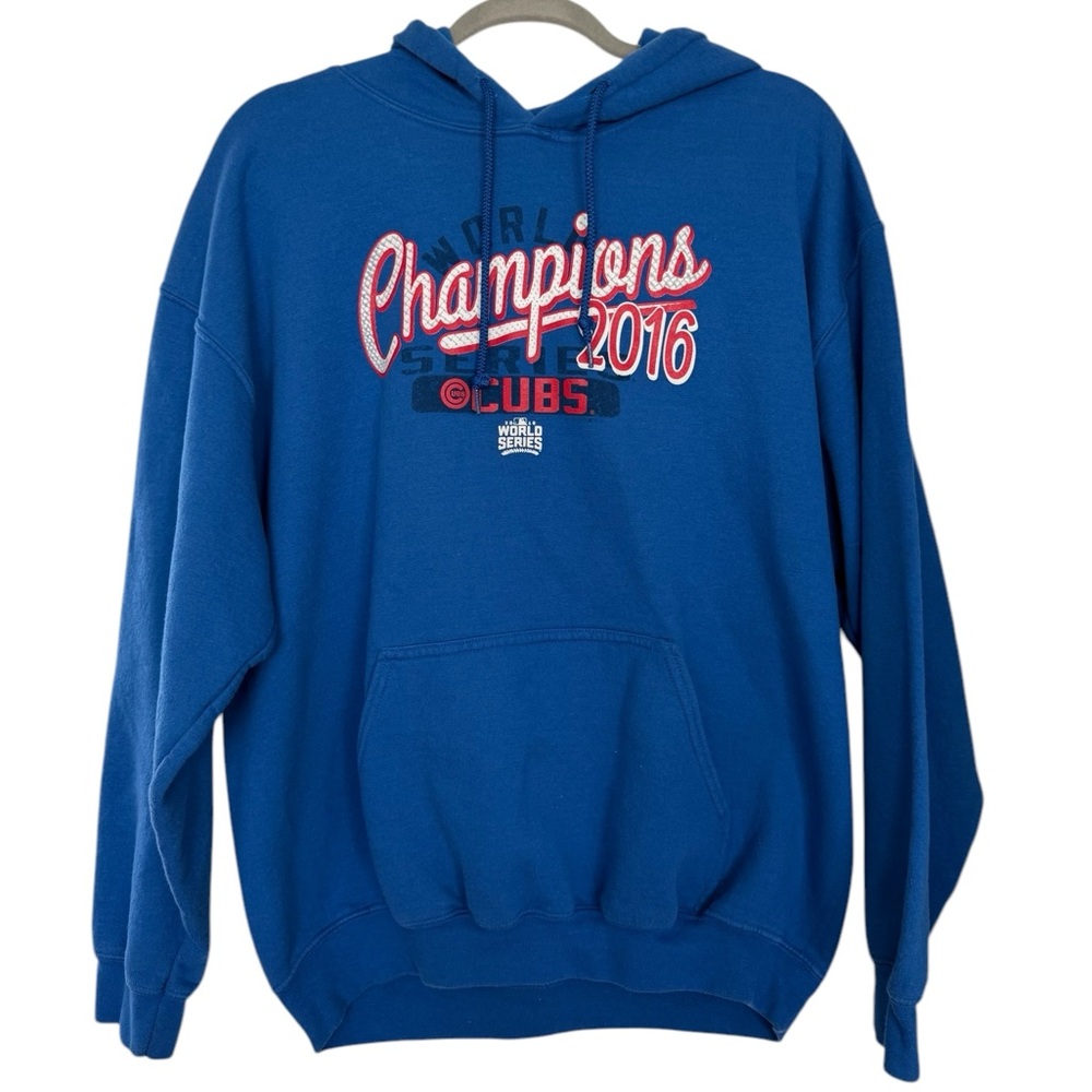 Genuine Merchandise MLB Chicago Cubs 2016 Champions Sweatshirt Hoodie